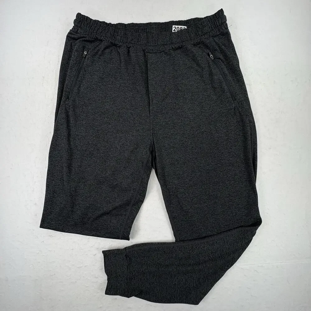 Vuori Ponto Performance Jogger Mens XXL Black Heather DreamKnit Athletic Pants